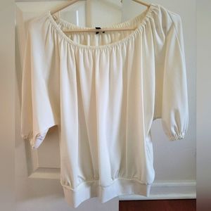 NWOT off white blouse from Express size Small